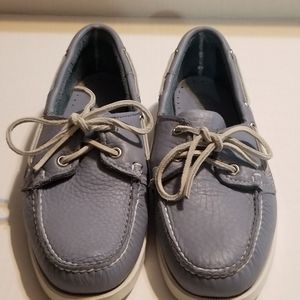 WOMEN'S LEATHER AUTHENTIC SEBAGO DOCKSIDES SHOES S